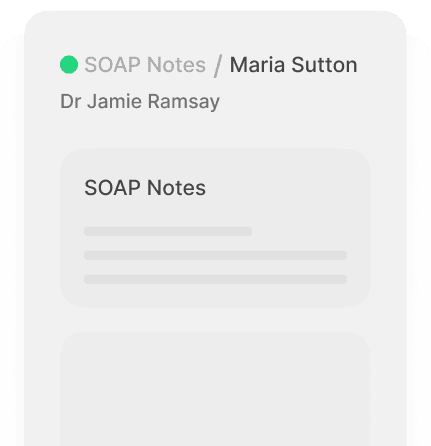 Soap Notes